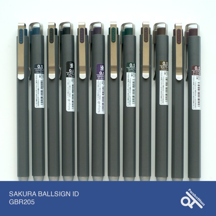 

Pulpen Sakura Ballsign Id 0,5Mm (Gbr205)