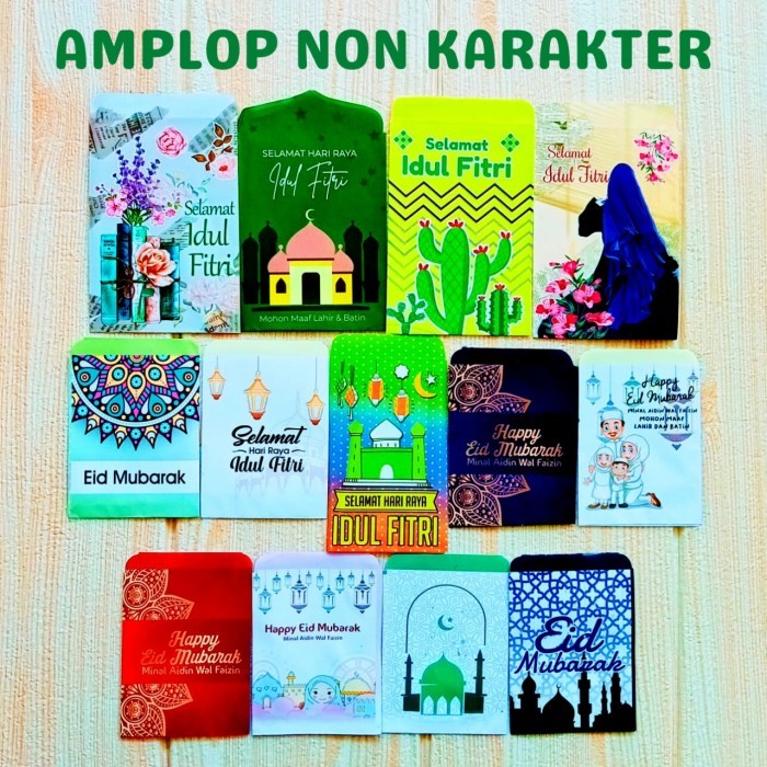 

Amplop Idul Fitri Lebaran Motif Dewasa Non Karakter
