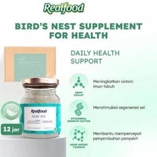 

Realfood Stayfit ( p.12 jar ) minuman sarang burung walet [terbaik]