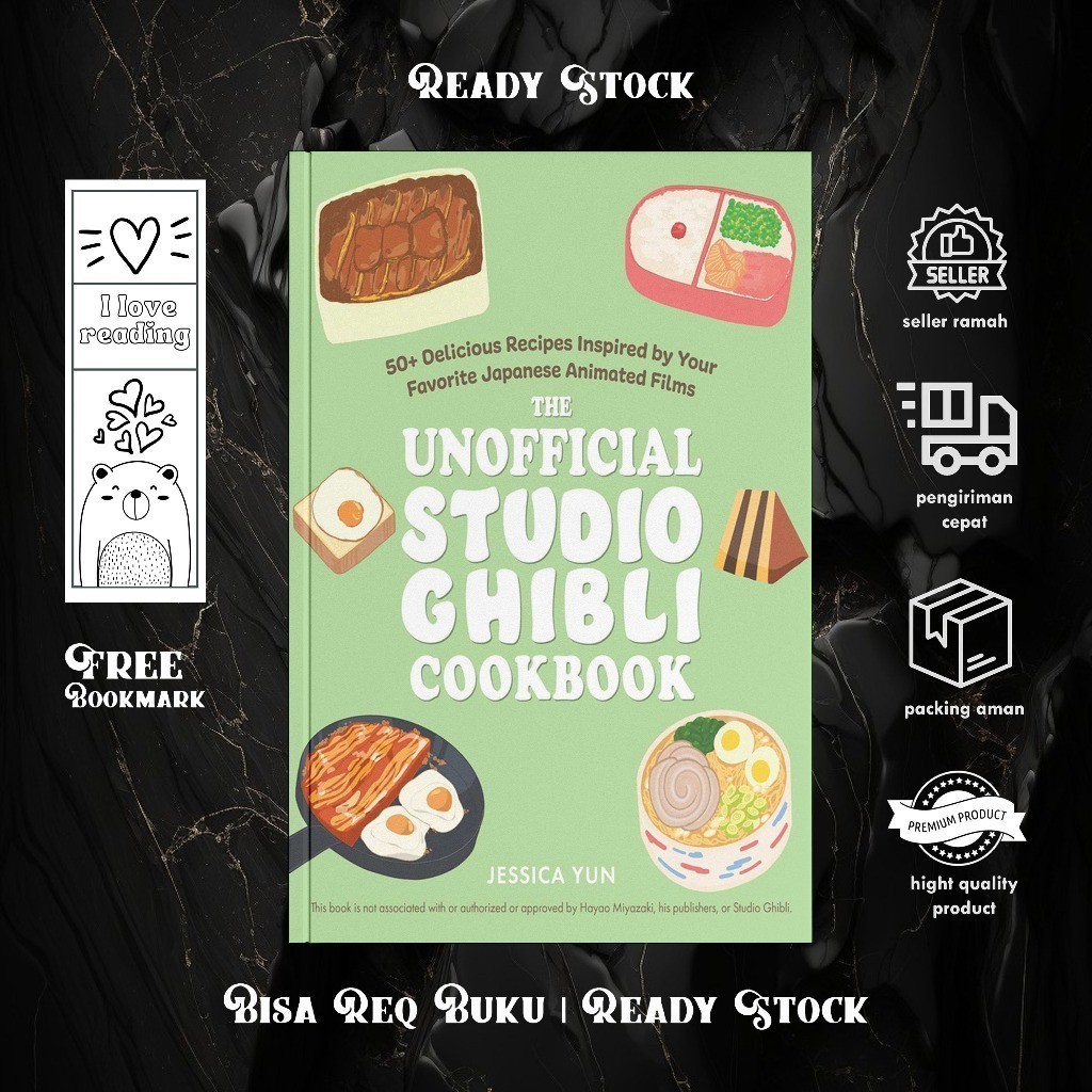 The Unofficial Studio Ghibli Cookbook by Jessica Yun (English)