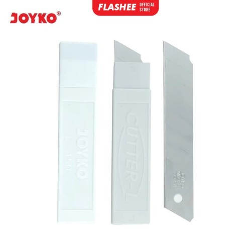 

Flashee Refill Cutter Joyko Pisau Pemotong isi 5 Pcs Isi Ulang Cutter Joyko L-150
