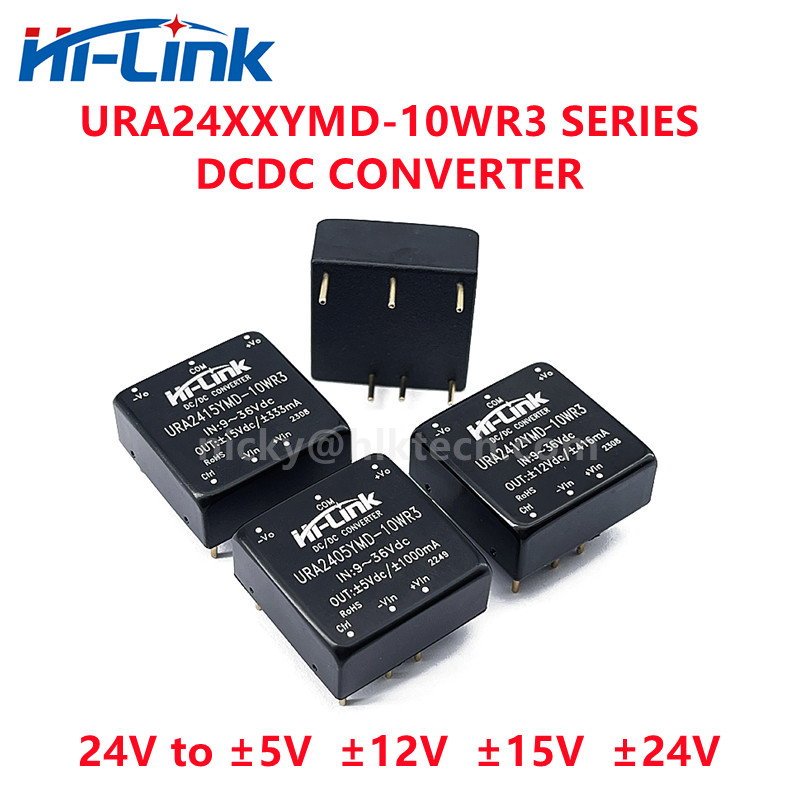 Hi-Link Household 24V to 5V 12V 15V 24V Dual Output 10W
