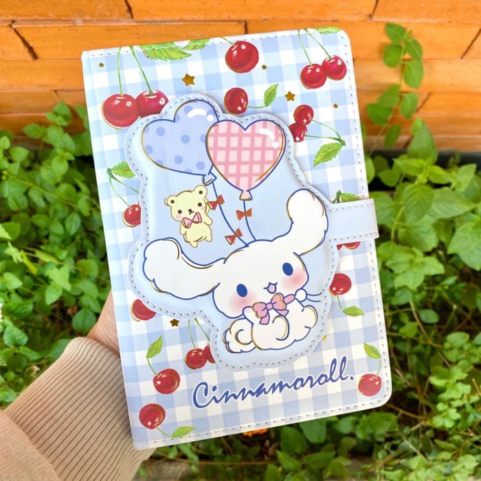 

Magnetic Notebook Cinamoroll Sanrio A5 Buku Catatan Jurnal Pu005