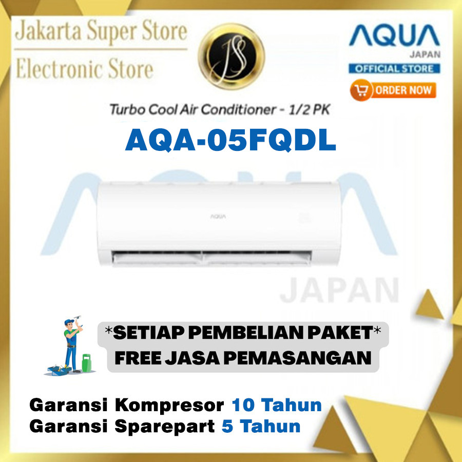 AC AQUA 1/2 PK AQA-5FQDL TURBO COOL LOW WATT