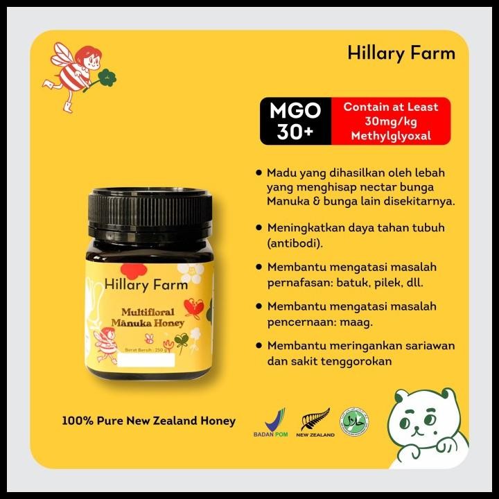 

Hampers Chinese New Year / Cny Multifloral Manuka Honey 250Gr + Travel Pack Longan Honey Original Best Quality