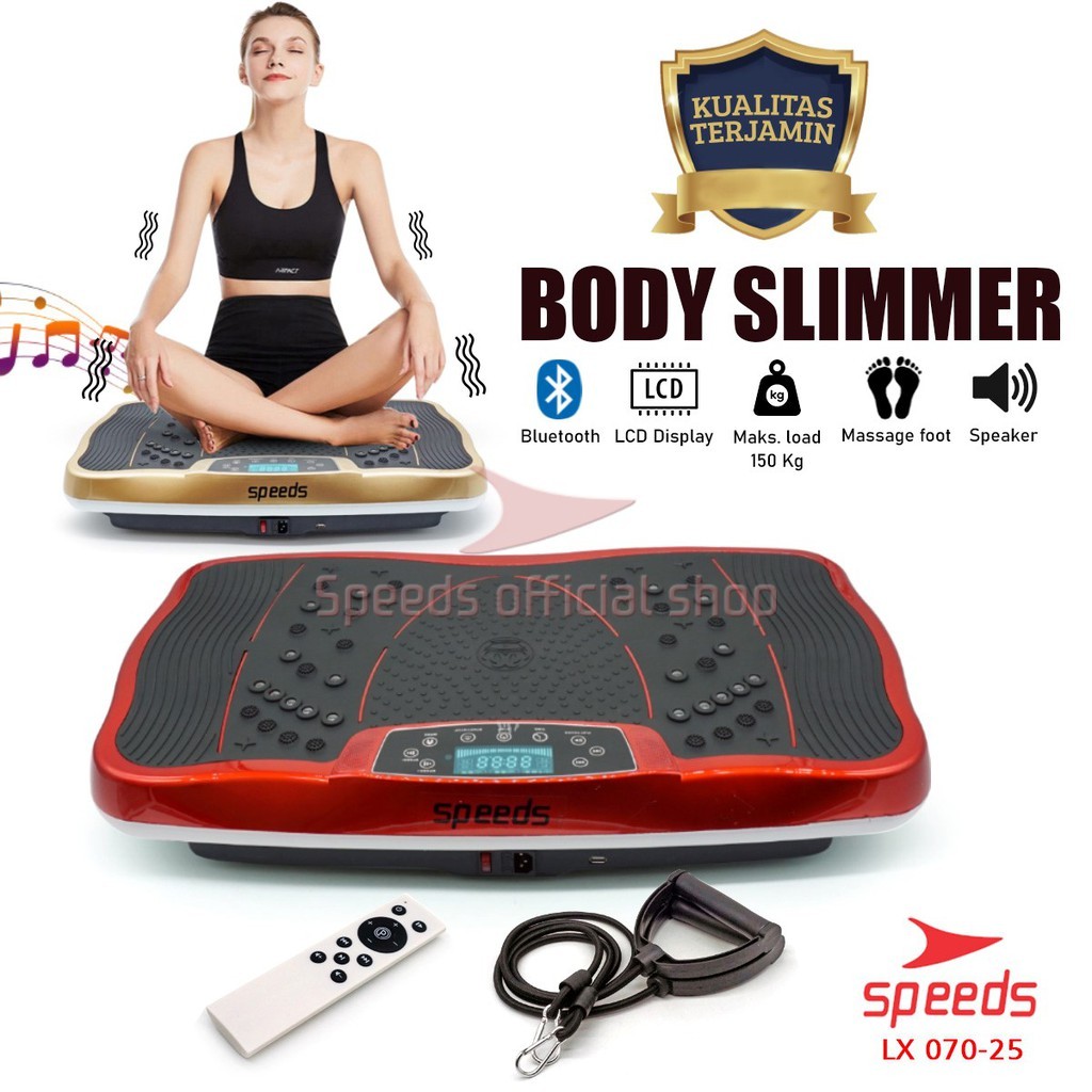 TERLARIS SPEEDS Body Slimmer Alat Pijat Elektrik Alat Pelangsing Perut Alat Olahraga Tubuh Gym