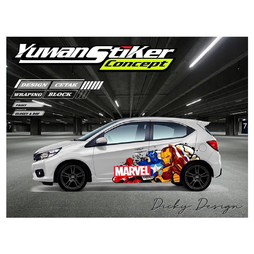 Stiker Decal Honda Brio Custom