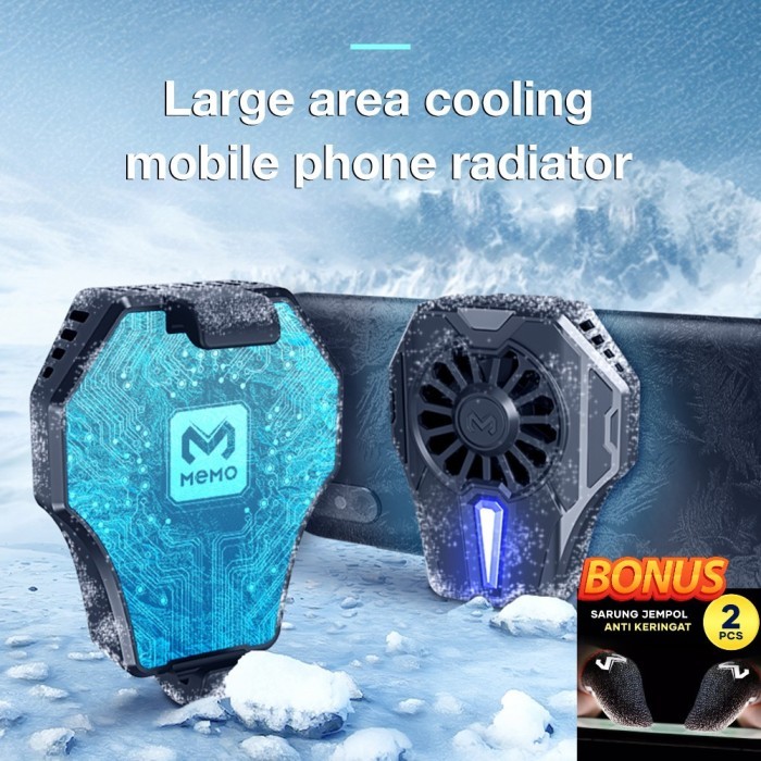 Original Memo DL-01 Fancooler Radiator Pendingin HP Cooler DL 01