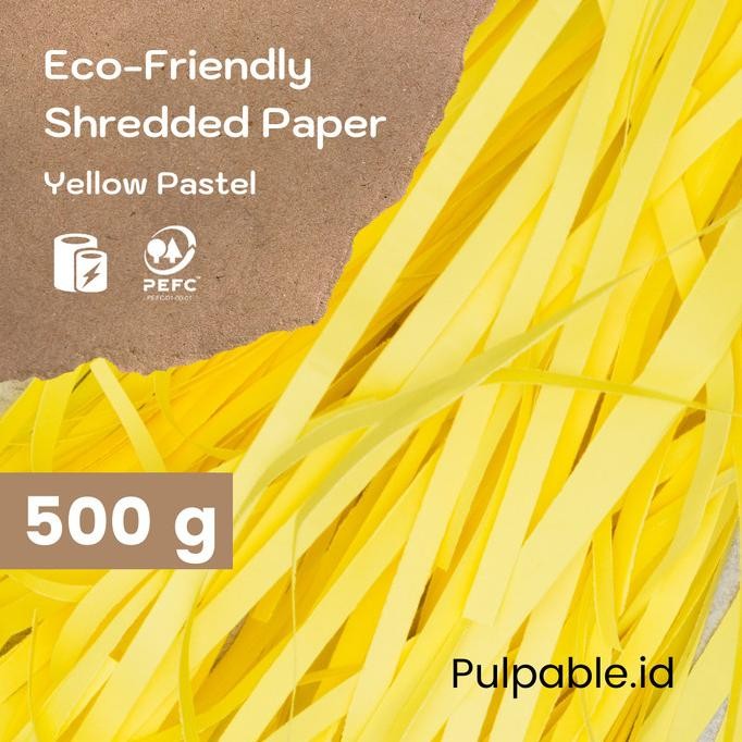 

Kertas Seni Shredded Paper / Kertas Cacah / Kertas serut ramah lingkungan - 500g ORIGINAL BEST QUALITY