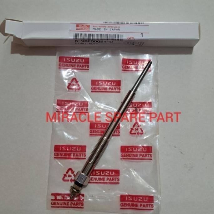 BUSI PEMANAS GLOW PLUG ISUZU DMAX D-MAX D MAX 4JJ1 4JK1 ORIGINAL QUALITY