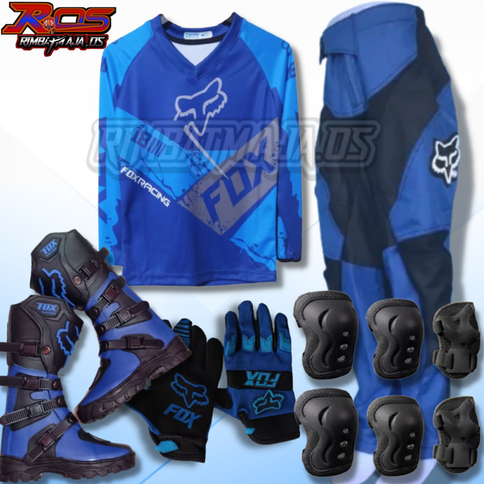 SPECIAL SETELAN BAJU TRAIL ANAK CROSS ANAK SATU SET OFFROAD MOTOR MINI trail