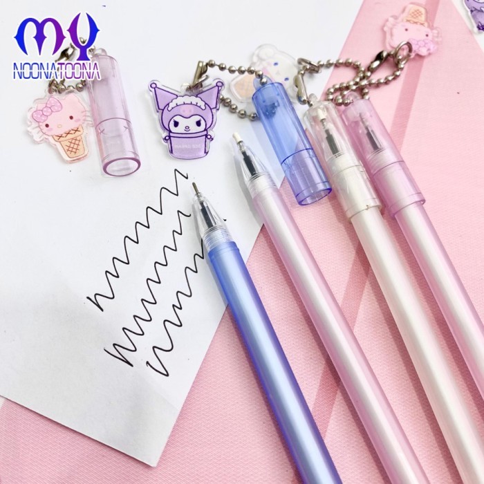 

Pulpen Tulis Lucu Aesthetic Pena Gantungan Motif Kartun Pulpen Sekolah Anak