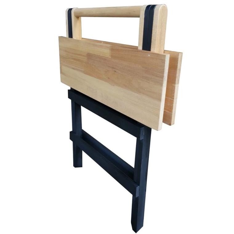 Meja Lipat Kayu 70x30 Tinggi 60cm