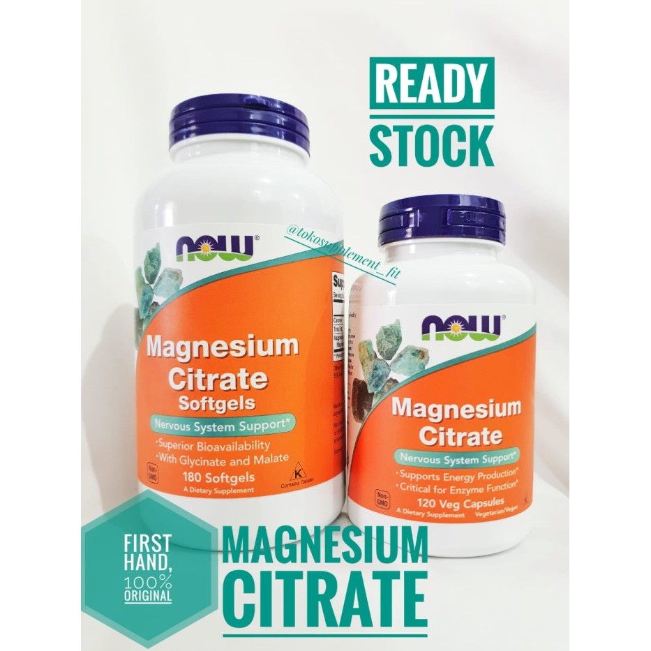 Now Magnesium Citrate