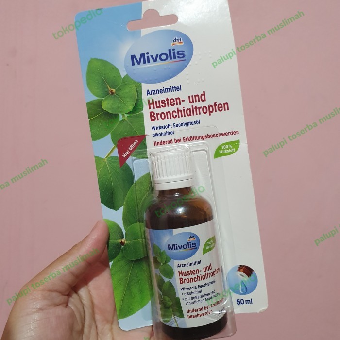 mivolis husten und bronchialtropfen/ eucalyptus oil original germany