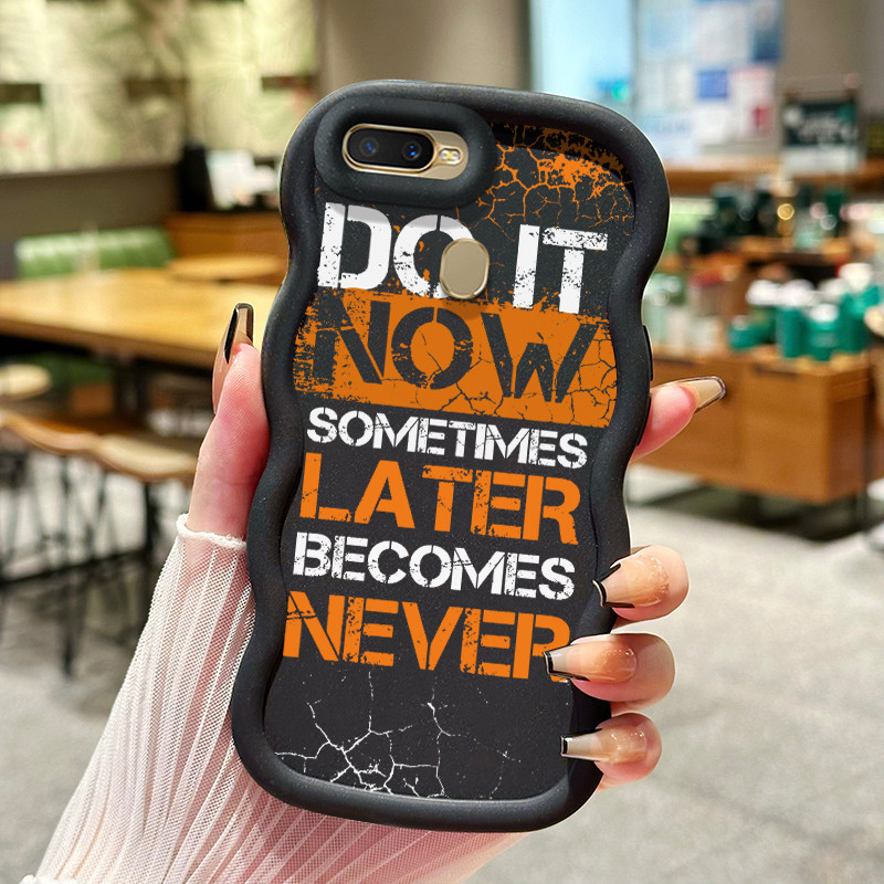 Casing Hp Untuk OPPO A7 A5s A12 A12s A11K A5 A3s A12E Realme C1 Case Softcase pelindung Kesing ponse