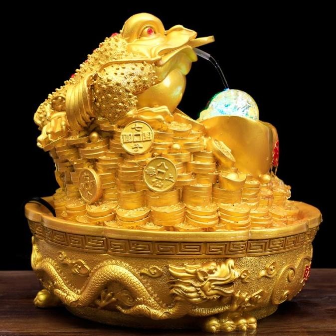 AIR Mancur Fengshui Pajangan Fengshui Pajangan Kodok Fengshui