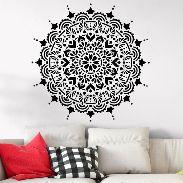 

Mandala Stencil Type 9
