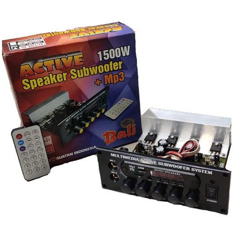 ~@~@~@~@] Kit Speaker Active Subwoofer System 1500W PMPO + MP3 Radio FM TIP3055