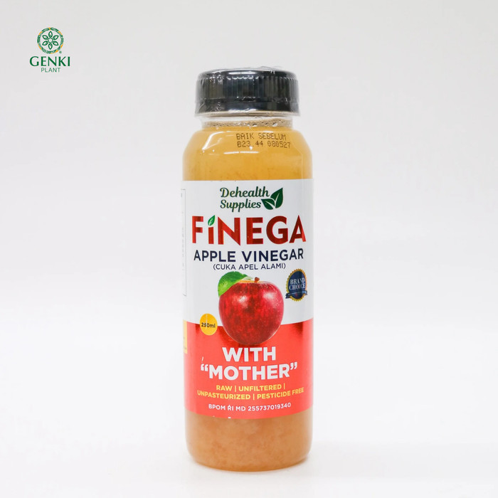 

Finega Apple Cider Vinegar / Cuka Apel (Botol Plastik) - 250 ml