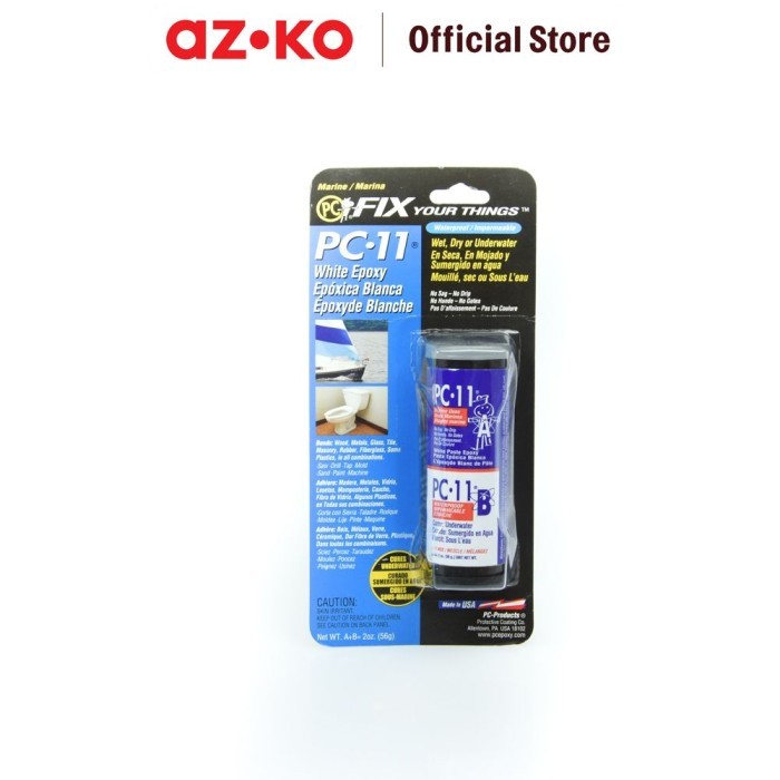 

AZKO Pc Lem Epoxy Pc-11 2 Oz Pasta Perekat Lem Tambal Pipa Quick Dry Glue Perlengkapan Pertukangan