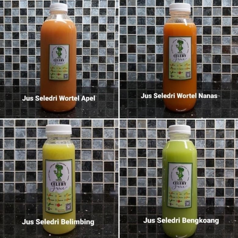 

Jus Seledri Mix / Celery Mix Juice ml COLD PRESSED 100% pure