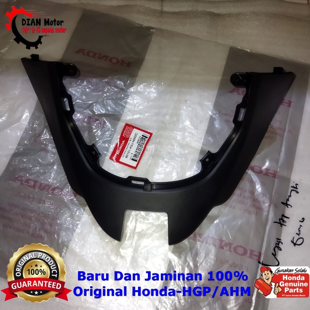 AHM 80151K0JN00ZC LEGSIL TUTUP TANGKI GENIO K0J HITAM ORIGINAL