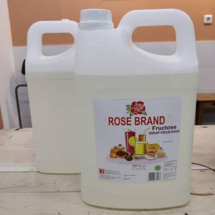 

Rose Brand Gula Cair 5Kg / Tangmi Simple Syrup Fructose Mixue 5L Sirup Ori Premium Murah New 100 % Original