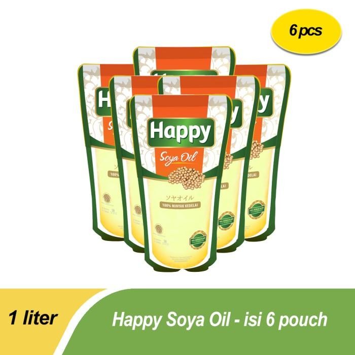 

Happy Soya Oil - Isi 6 Pouch Termurah 100 % Original