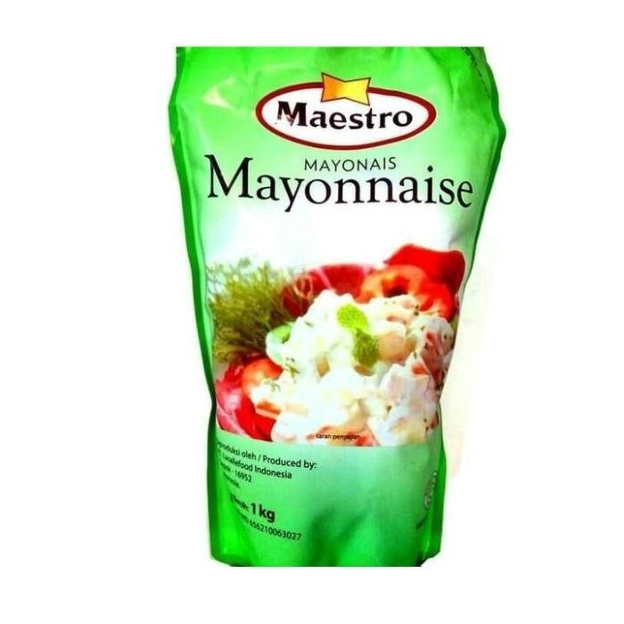 

Maestro Mayonnaise Pouch 1 Kg - Isi 6 Termurah 100 % Original