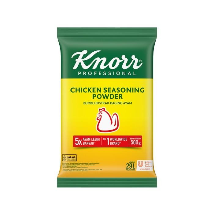 

Knorr Chicken Seasoning Powder 500G Twinpack Termurah 100 % Original