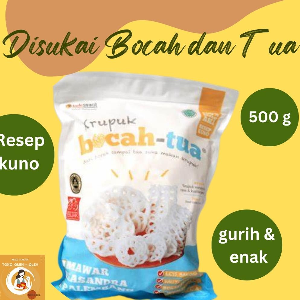 

Kerupuk Bocah Tua Krupuk Bocah Tua 500 g Kerupuk Putih Kerupuk Mentah