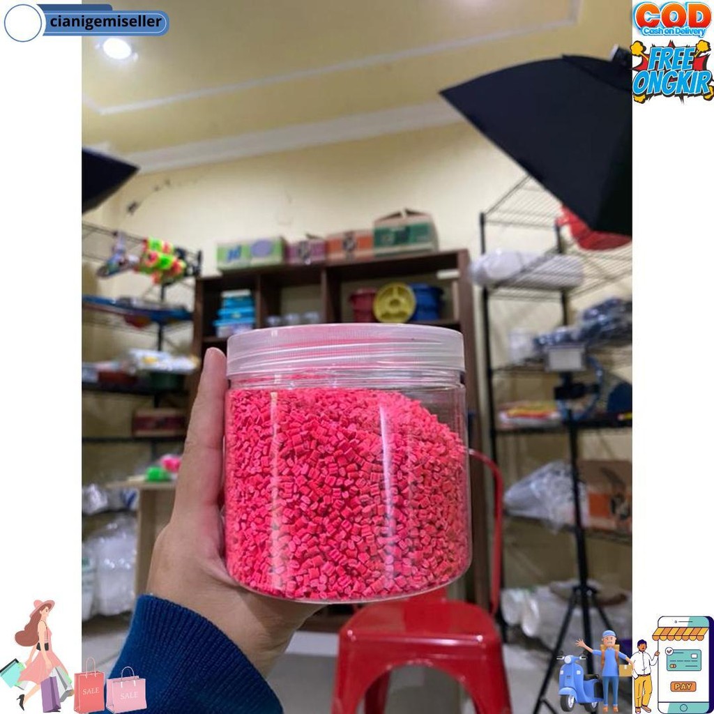 (12 Pcs) Toples Tabung 650Ml / Toples Ulir 650Ml / Toples Pet 650Ml / Toples Kue Kering / Toples Leb