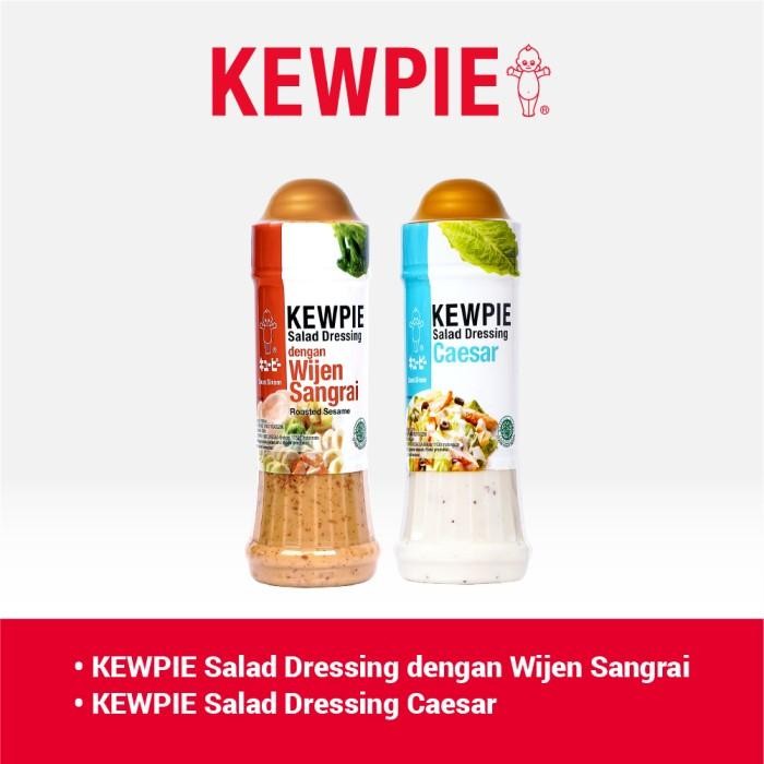 

Kewpie Bundling No 2 (Kewpie Salad Dressing Saus Siram Dengan Wijen Sangrai 200 Ml & Kewpie Salad Dressing Saus Siramcaesar 200 Ml) Terbaru 100 % Original