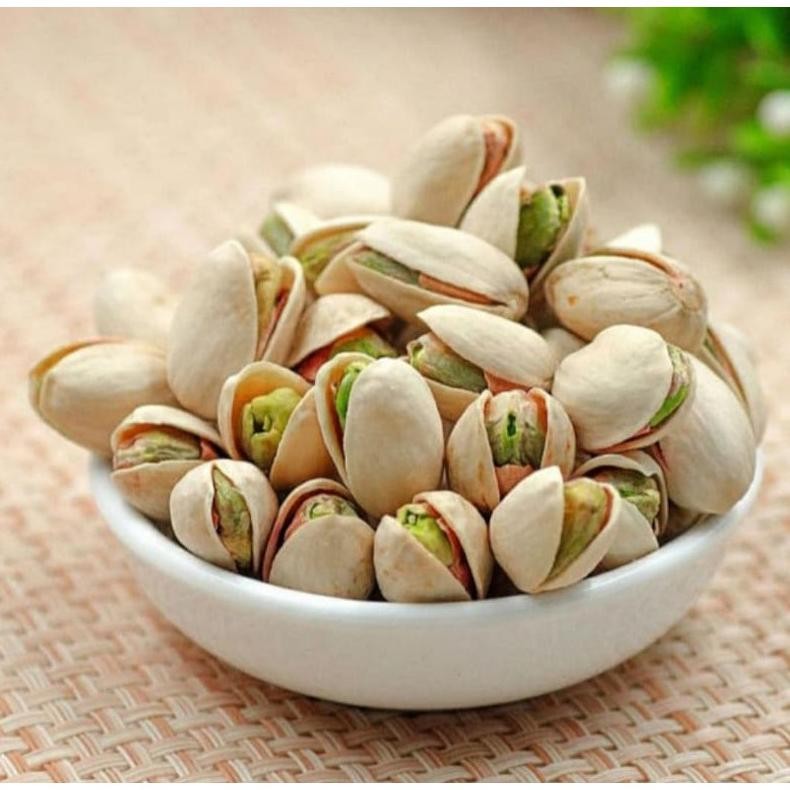 

Kacang Pistachio Panggang 500 gr | Kacang Fustuk | Kacang Pistachios Roasted