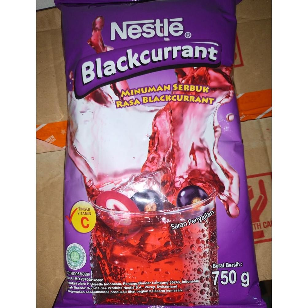 

BCURRANT DRINK 750 g / Serbuk minuman dingin