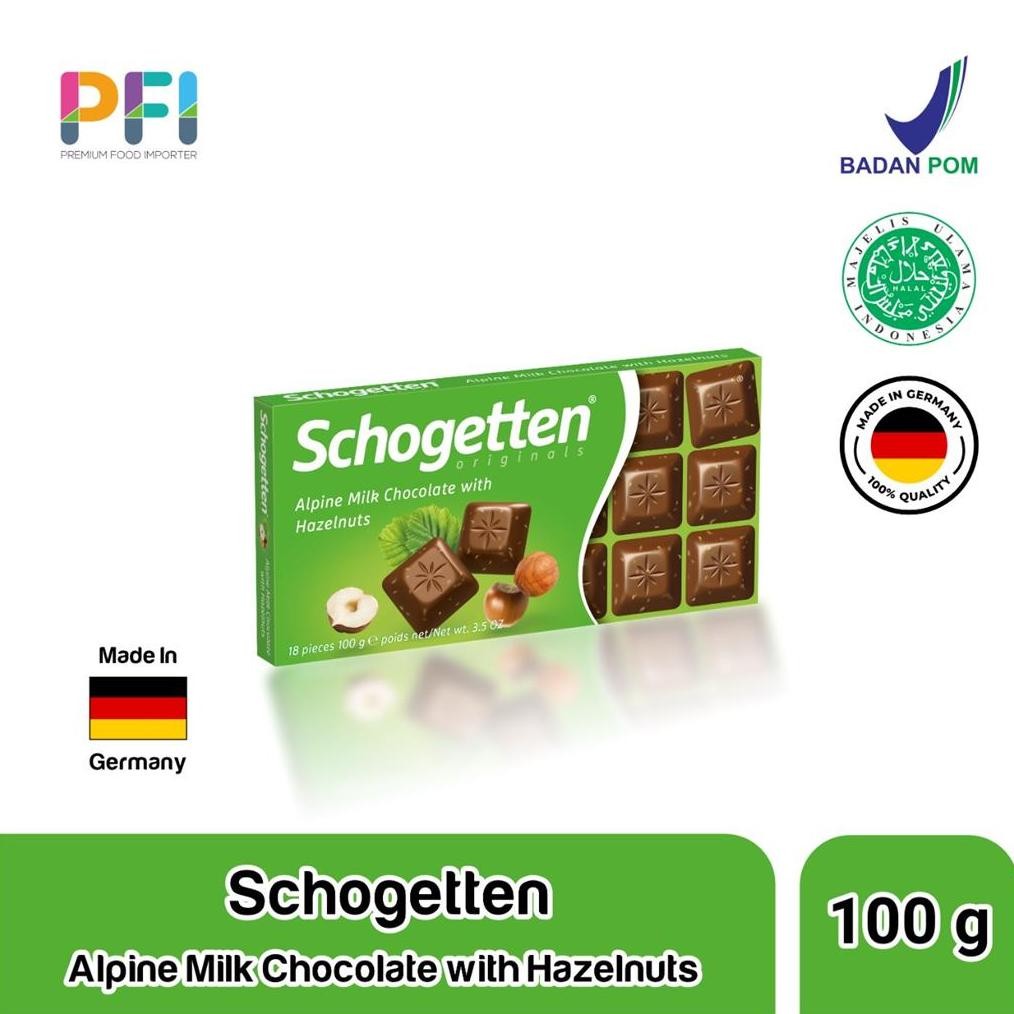 

Schogetten Alphine Milk With Hazelnut 100gr