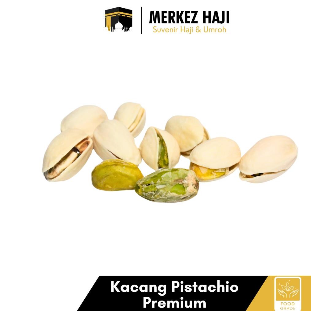 

Kacang Fustuk Pistachio Panggang Arab Premium 1kg | Ketawa Matang Roasted | Oleh oleh Haji Umroh