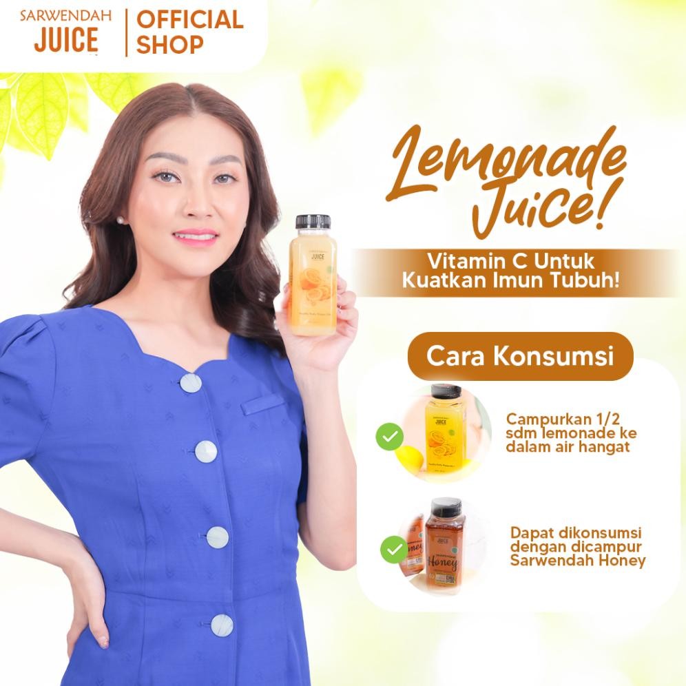 

Sarwendah Juice (Lemonade) Sarwendah Lemon Lemonade 1 Botol Isi 250ml