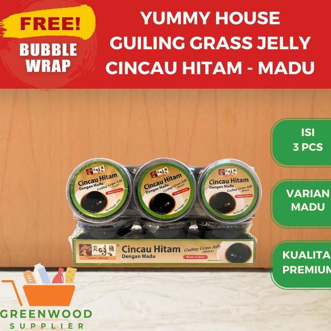

Yummy House Cincau Hitam / Guiling Grass Jelly - [3 Pcs]