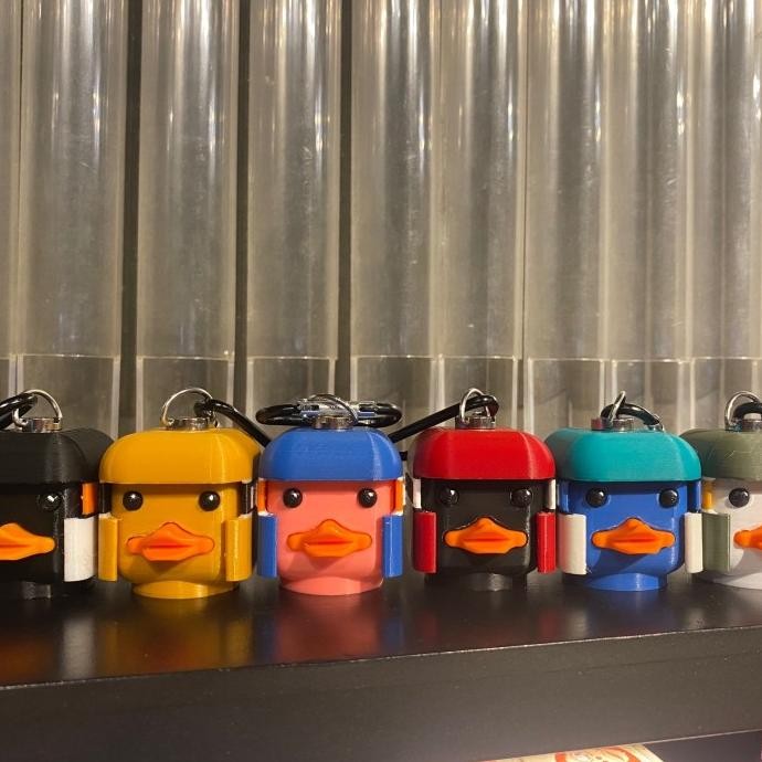 NEW PRODUK CAPSLOCK DUCKY EDITION 30ML BY HERO57 / GANTUNGAN BOTOL 30ML 