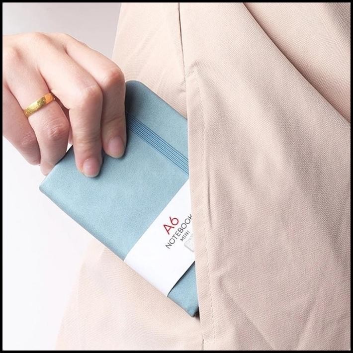 

PocketBook Notebook Notepad A6 A 6 Mini Portable Buku Catatan Jurnal Agenda Planer Blinder Diary Aesthetic Mini Pocket Book Buku Catatan Kecil Agenda Tali Daily Book