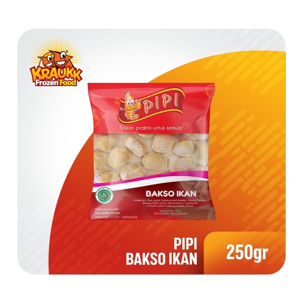 

Pipi Bakso Ikan 250gr