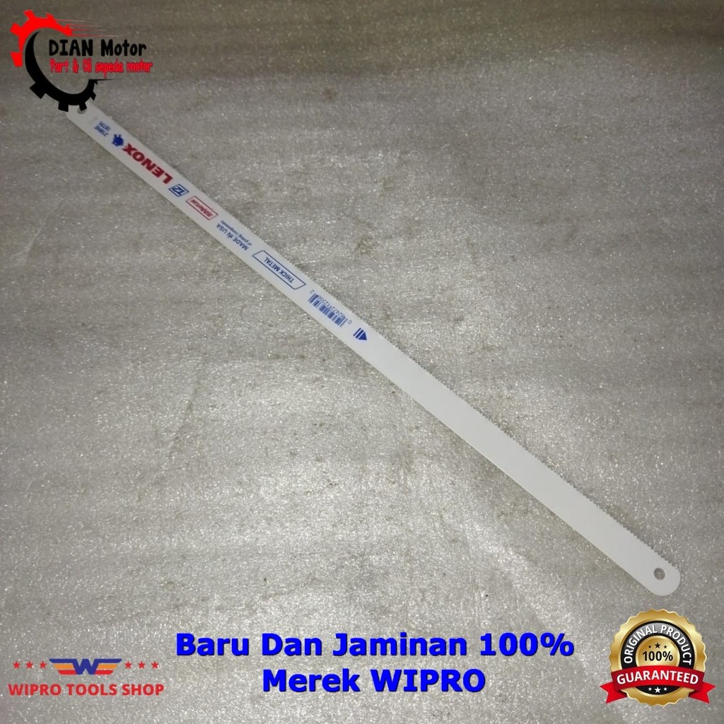 WIPRO 082472201161 MATA GERGAJI BESI TANGAN 12"*18T WIPRO