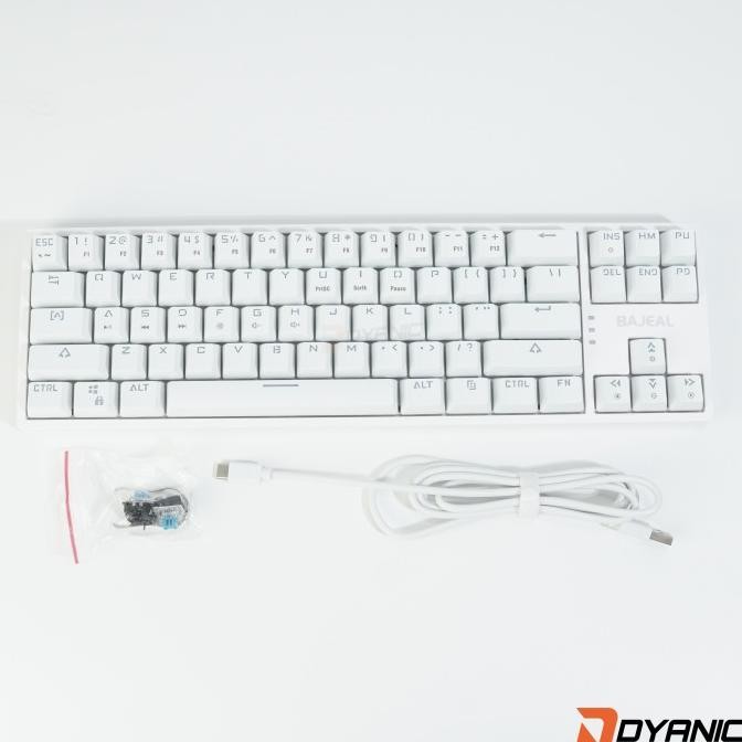 BAJEAL K71 Mechanical Keyboard RGB Side Effect - 71 Keys ( Hotswap ) terlaris