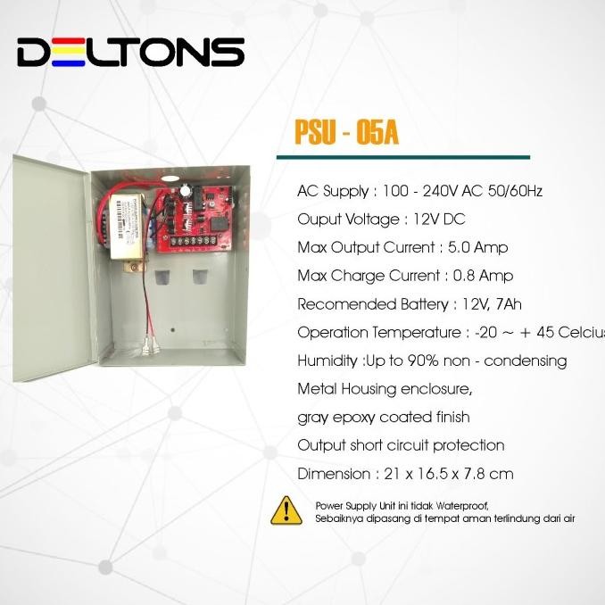 Deltons Paket Smart Access Control Door K5F Face Recognition Akses Wajah Magnetic Lock RFID