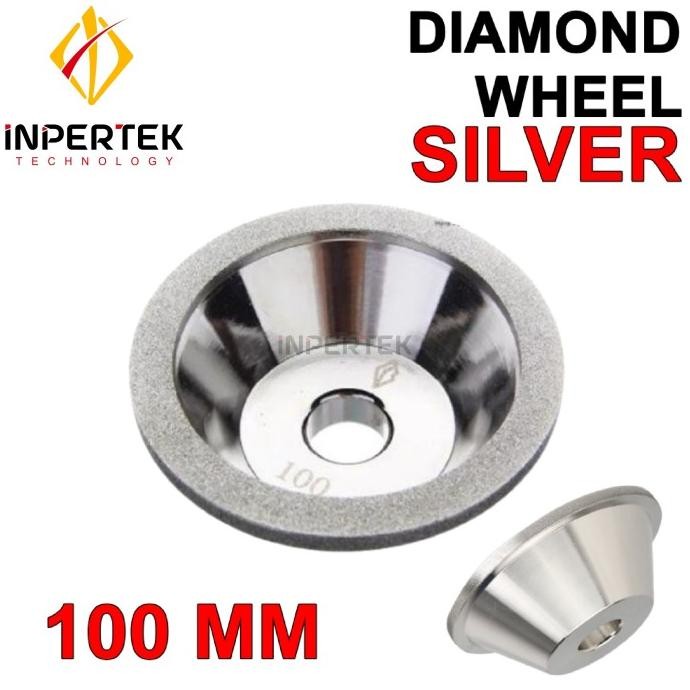 Batu Gerinda 4 Inch Mangkok Diamond Grinding Wheel 100mm Asah Carbide