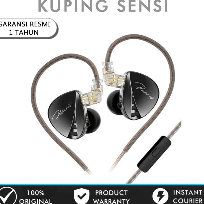 Cca Polaris In Ear Monitor Dual Cavity Dynamic Driver Wired Earphone