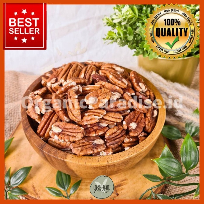 

Raw Pecan Nut / Kacang Pecan Mentah 500 gram Premium Quality