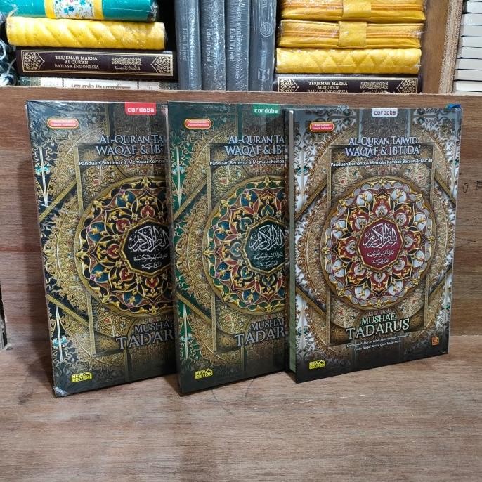 Alquran Tadarus Tajwid Waqaf Ibtida Ukuran Besar A4, Terbitan Cordoba terlaris